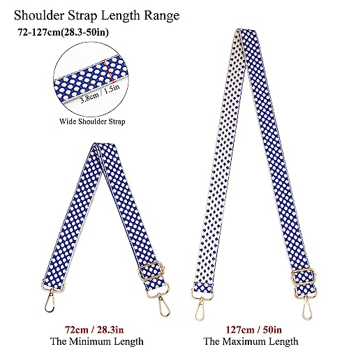 Image of Long Keeper Wide Purse Strap - Adjustable Shoulder Strap Crossbody Handbag Replacement Bag Strap Guitar Straps