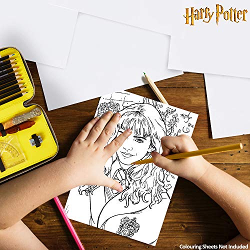 Harry-Potter-Pencil-Case-Stationary-Supplies-for-School-Large-Double-Filled-Pencil-Cases-with-Colouring-Pens-and-Pencils-Harry-Potter-Wand-Secret-Light-Pen-Gifts-for-Girls-Boys-Teens