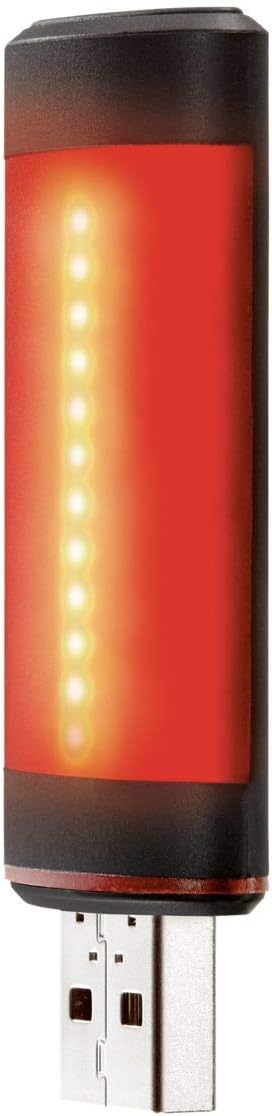 & Fabric Lumacell USB Rear Light BK One Size Black