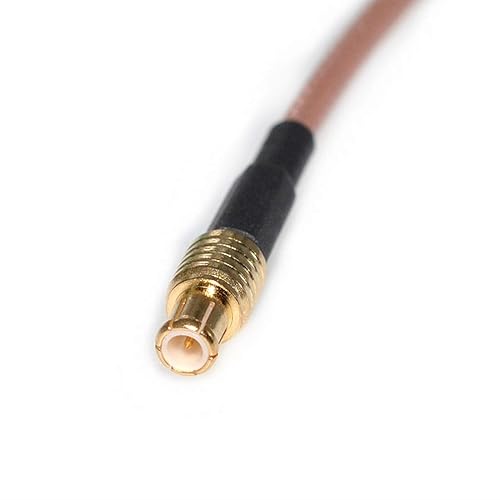 Miniatura 4 de Oiyagai 2pcs RF RG316 Pigtail MCX Conector de antena macho a MCX hembra adaptador coaxial cable de extensión (15cm5.9")