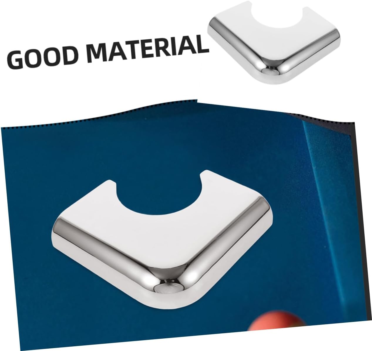 2pcs Pool Table Corner Protector Bumper Corner Guards for Billiard Table Easy Installation Accessory Prevents Damage and Extends Lifespan Essential