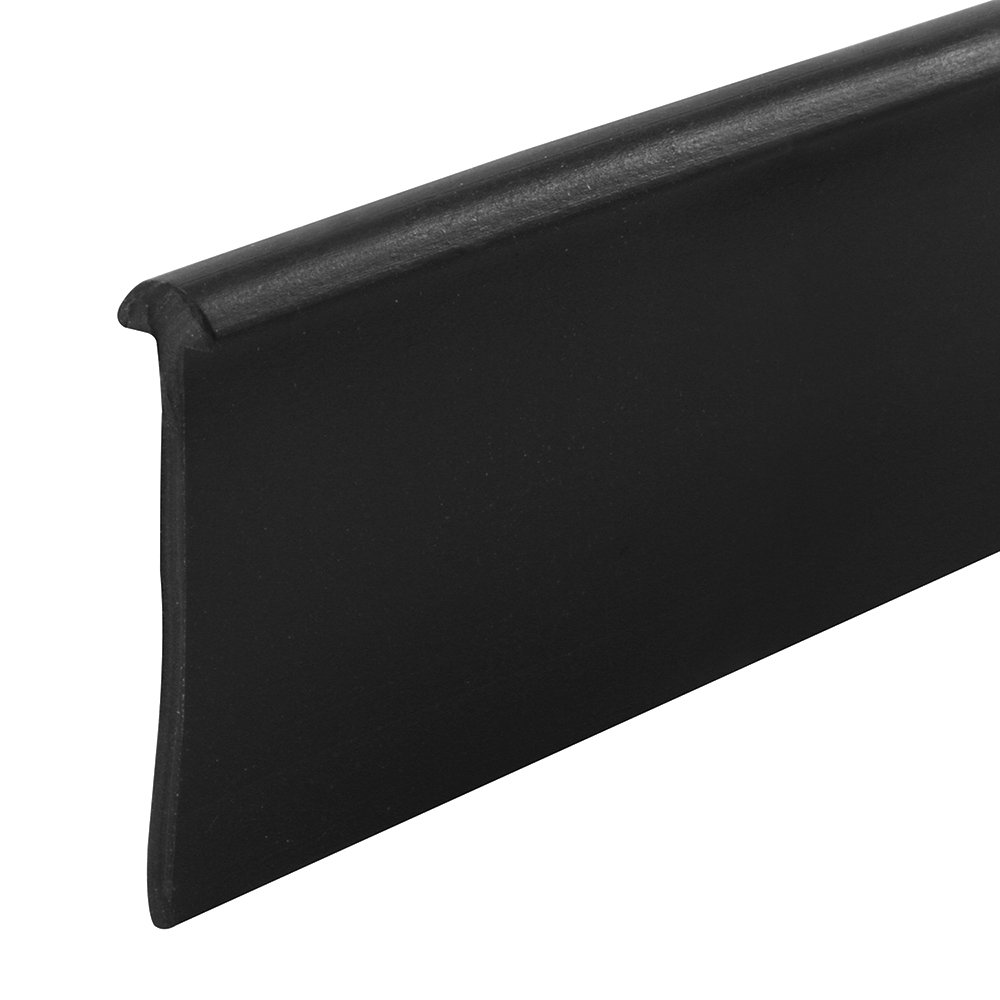 Joint bas de porte de douche pour éviter les fuites d'eau M 6230 noir 36" demi-rond