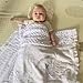 Baptism Gifts for Boys Girls Easter Baby Shower White Crochet Christian Baby Blanket Soft Minky Dot Christening Towel