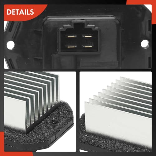 Image of A-Premium Front HVAC Blower Motor Resistor Compatible with Honda & Acura | for Honda Accord, Civic, CR-V, Pilot, Odyssey, Crosstour & Acura TSX, MDX, RDX
