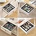 Lifewit Silverware Drawer Organizer, Expandable Utensil Tray for Kitchen, BPA Free Flatware and Cutlery Holder, Adjustable Plastic Storage for Spoons Forks Knives, 8.5-14 x 12