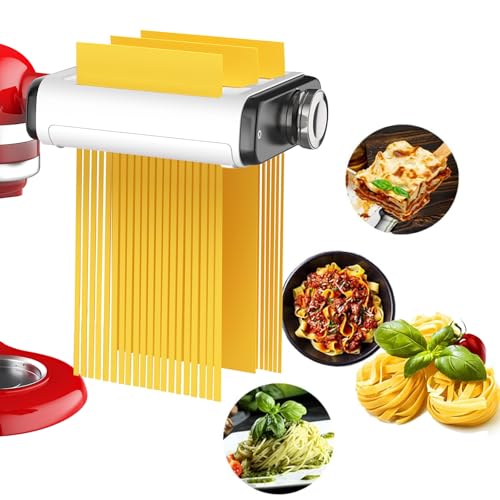 3-in-1 Pasta Maker Attachment with Cutters