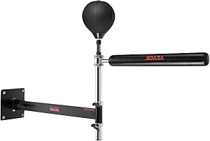 VEVOR Wall Mount Boxing Spinning Bar, Adjustable Punching Spinning Bar ...