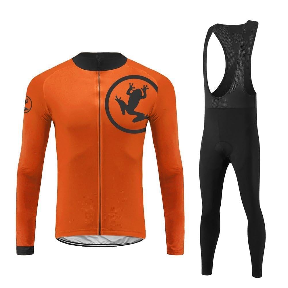 UGLY FROG Nzrtao Mężczyzna Cekiny Cyklizm Długie Ramiona 20D Gel-Langhosen Träger MTB profesjonalny sprzęt cyklizm męski zestaw mody
