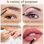 300PCS Eyeshadow Applicator Sticks, Disposable Eye Shadow Sponge Applicators, Makeup Applicators for Girls, Lady and Women - Image 4