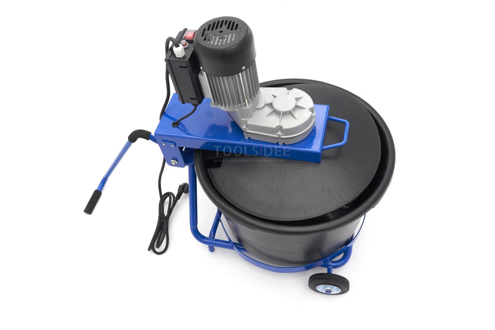 Miscelatore professionale HBM 50 litri, impastatrice per colla per piastrelle, cemento, vernice, vernice, resina epossidica, ghi