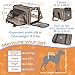Pet Peppy Petpeppy.com The Original Airline Approved Expandable Pet Carrier Two Side Expansion, Designed for Cats, Dogs, Kittens,Puppies - Extra Spacious Soft Sided Carrier! (Black)