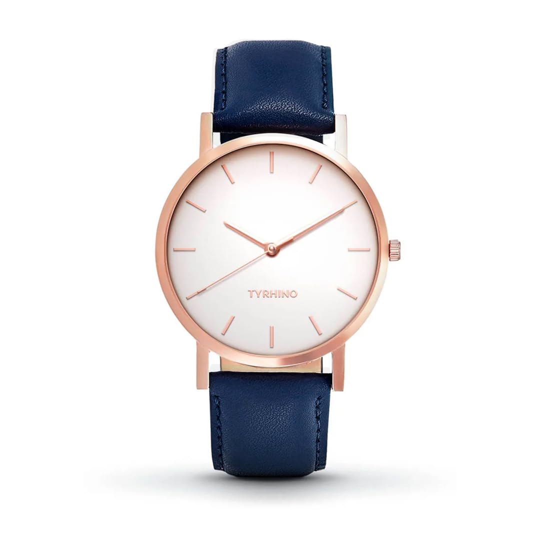Tyrhino Mens Majestic Blue Analog Watch (B09T3DFPF3) Amazon Price History, Amazon Price Tracker