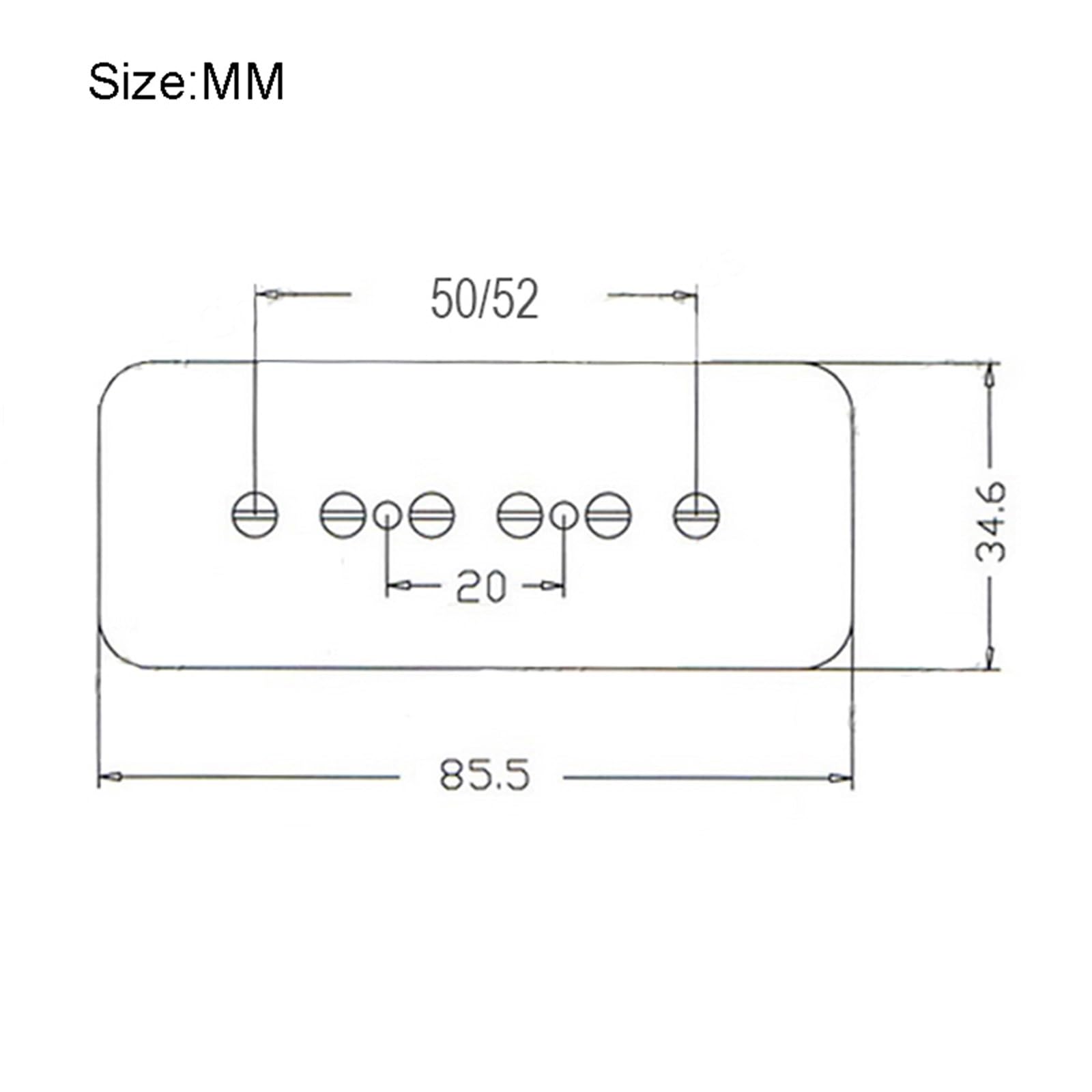 Przetwornik Do Gitary Elektrycznej Przetwornik Magnetyczny Alnico 5 | Podwójna cewka Humbucker Pickup Noiseless 6K/9K do gitary elektrycznej(Bridge White)