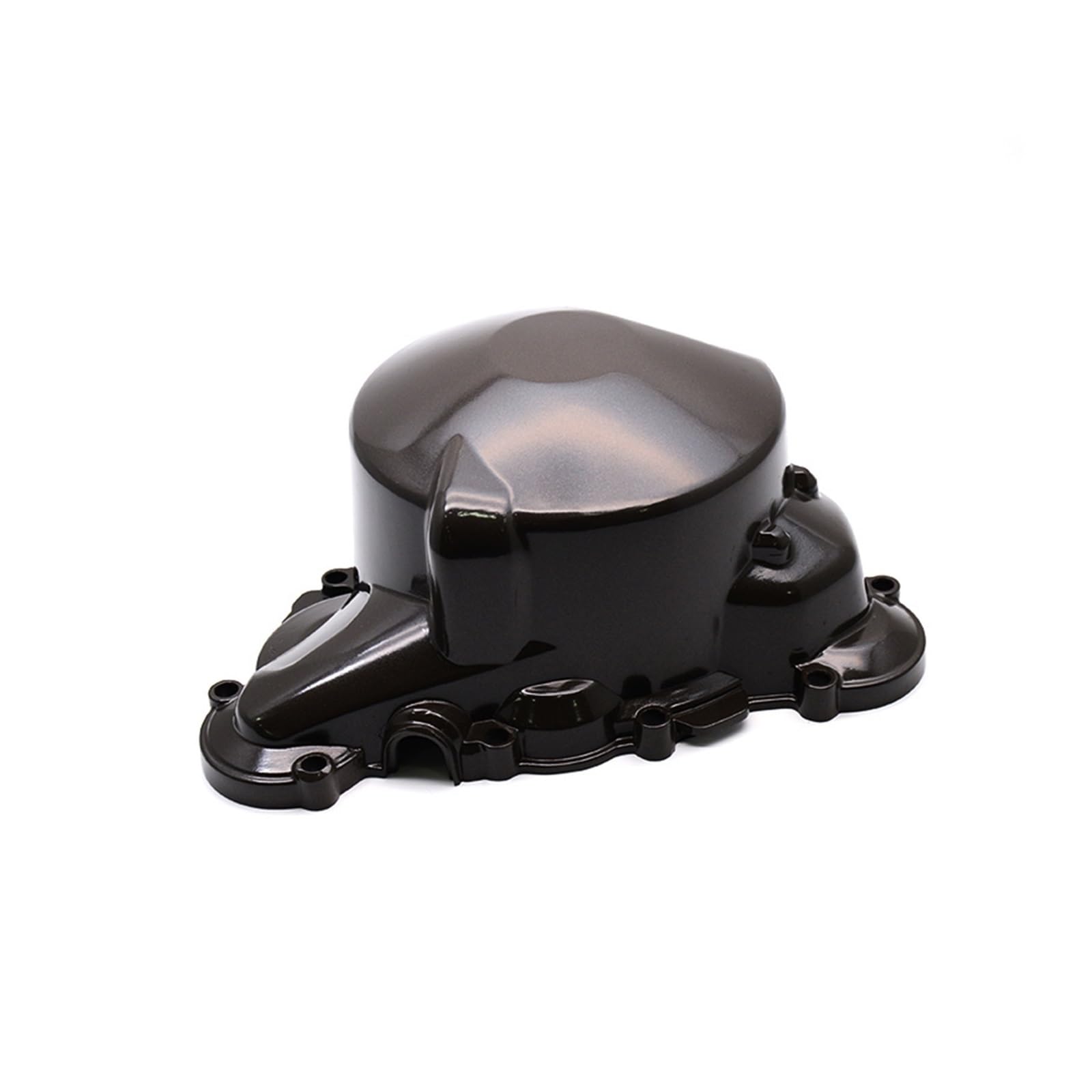 Protectores del cárter del Motor de la Moto Cárter de Aluminio Izquierdo de Motocicleta para Cubierta de estator de Motor para 675 2006-2012 para Protectores de Aletas de Motor