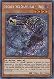 Secret Six Samurai - Doji - SPWA-EN004 - Secret Rare - 1st Edition - Spirit Warriors (1st Edition)