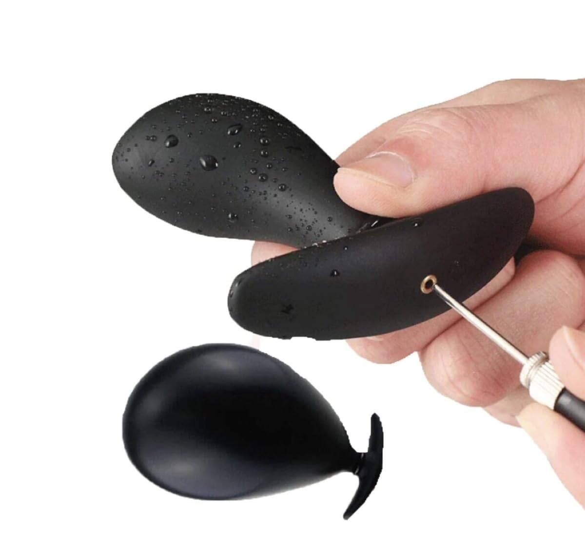 Amazon.com: generic Inflatable Silicone Anal Plug MY83071, Like a Photo :  Health & Household