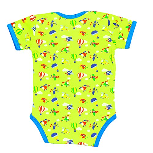 Image of Real Basics Baby Cotton Romper /Babysuit /Onesies /Jumpsuit /Playsuit for Boys and Girls /sleeveless /All Over Printed /Multicolor(0-24 Months) Pack of 3