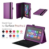 Case for Surface Pro 1st/ Surface Pro 2 - SHEROX Premium Folio Case Cover with Stand for Microsoft Surface Pro 1st/ Surface Pro 2 (10.6
