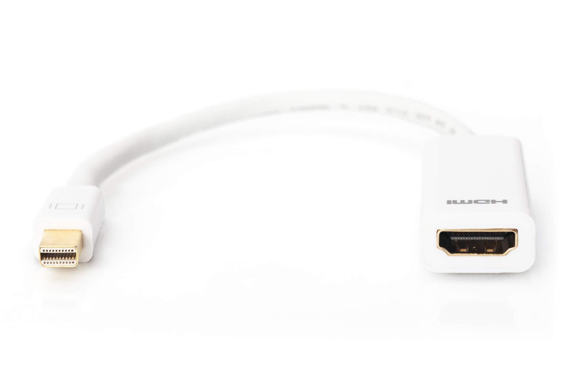 Digitus ASSMANN Electronic mini DP - HDMI, 0.15m 0,15 m mini DisplayPort Bianco
