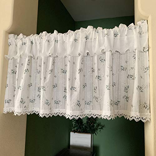 Cafe Curtains Cenefas De Cortinas De Cocina Blanco Estilo Campestre Cover