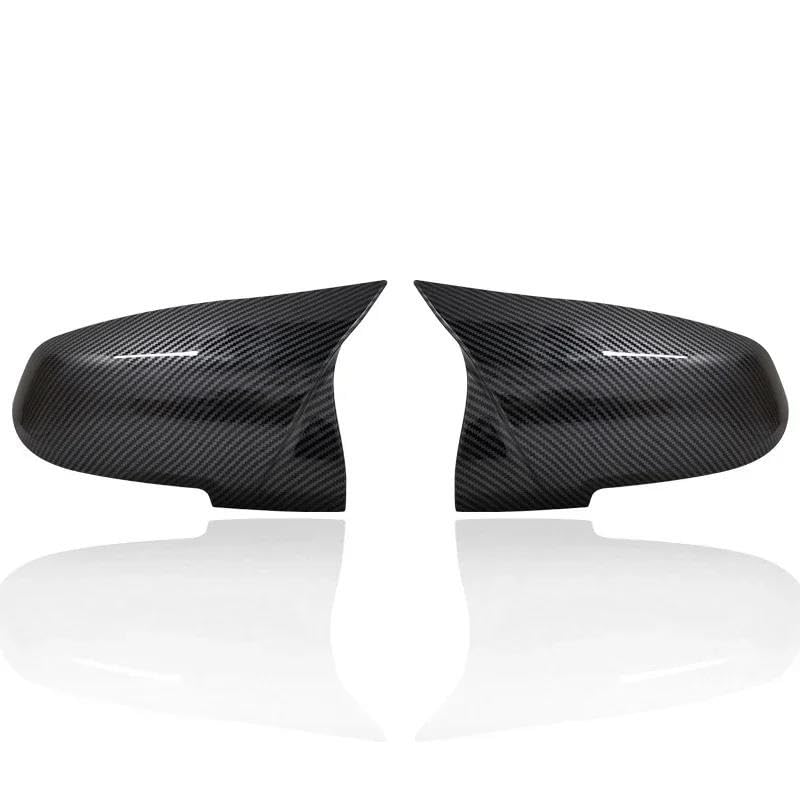 Capuchon de rétroviseur latéral BMW F20 F30 F31 F32 motif carbone série 1 2 3 4