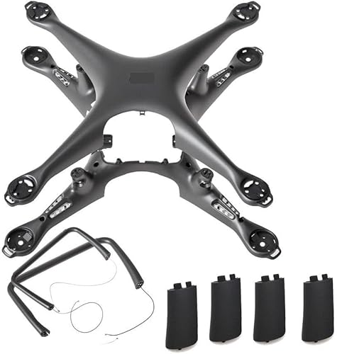 HAWEWE Carcasa y cubierta para DJI Phantom 4 Pro Edición obsidiana para DJI Phantom 4 Pro Edición de reparación DJI (color 1 juego completo)