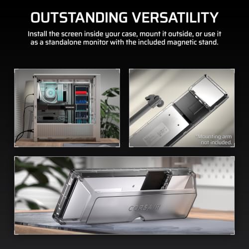 Corsair XENEON Edge 14.5" 2K Portable LCD HDMI USB C Touchscreen – Crystal - image 6