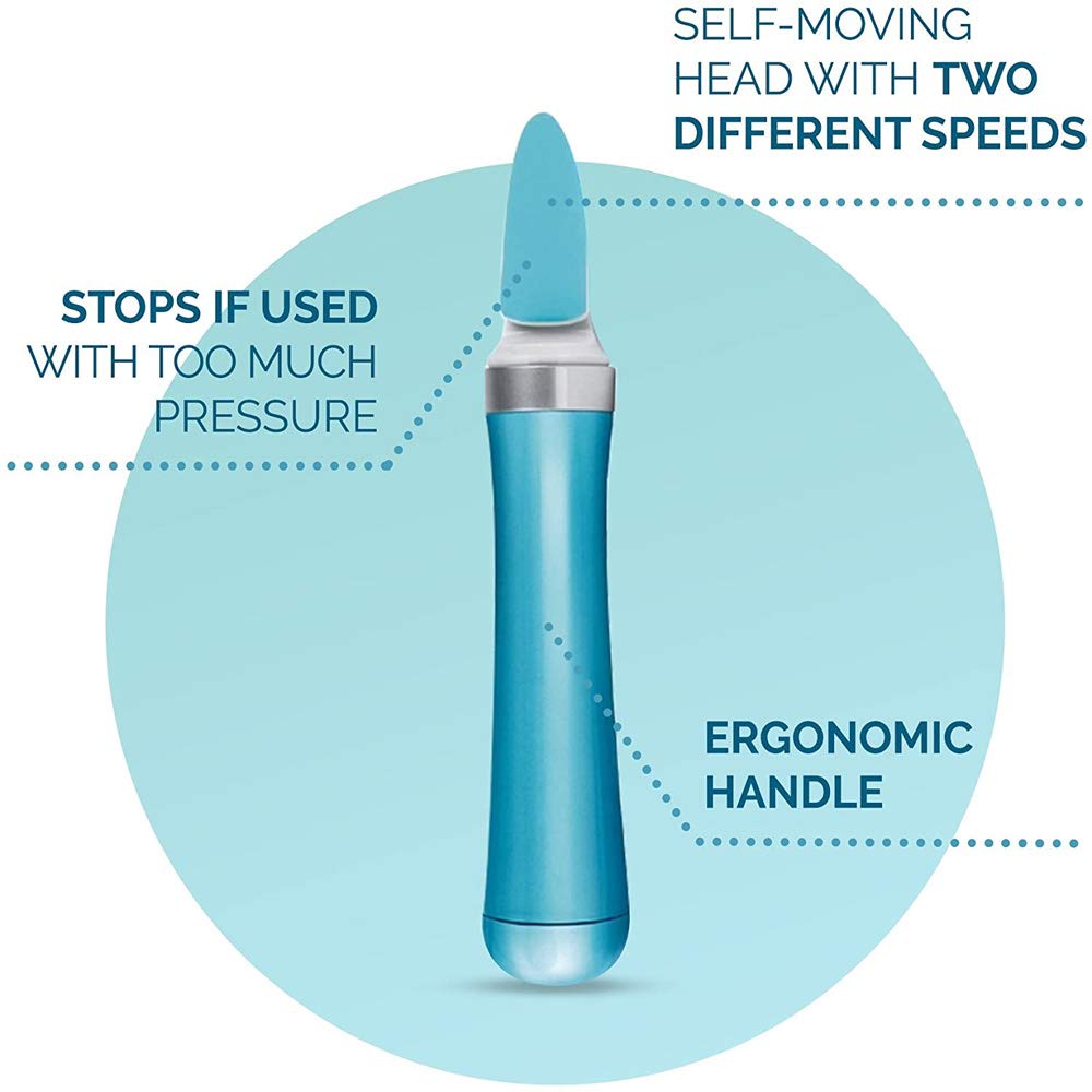 Scholl - Velvet smooth nail care kit, azul, electronic