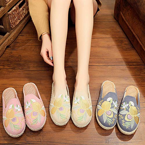 Cxypeng con Zeppa Ciabatte estive Elegant,Scarpe