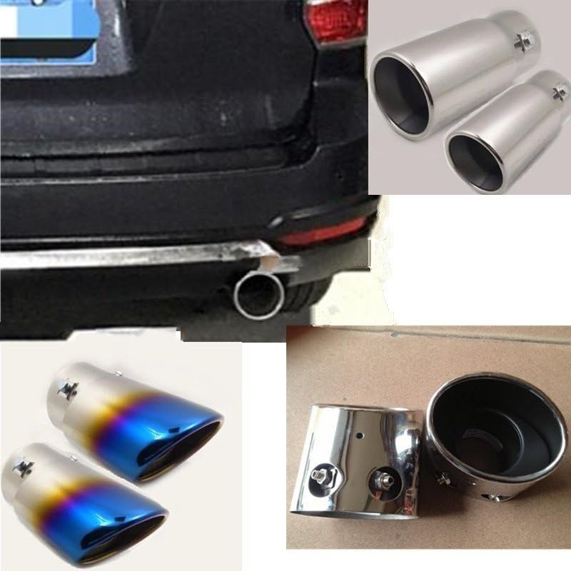 Tubo de escape anticorrosivo de acero inoxidable para salida de silenciador Subaru Forester 2