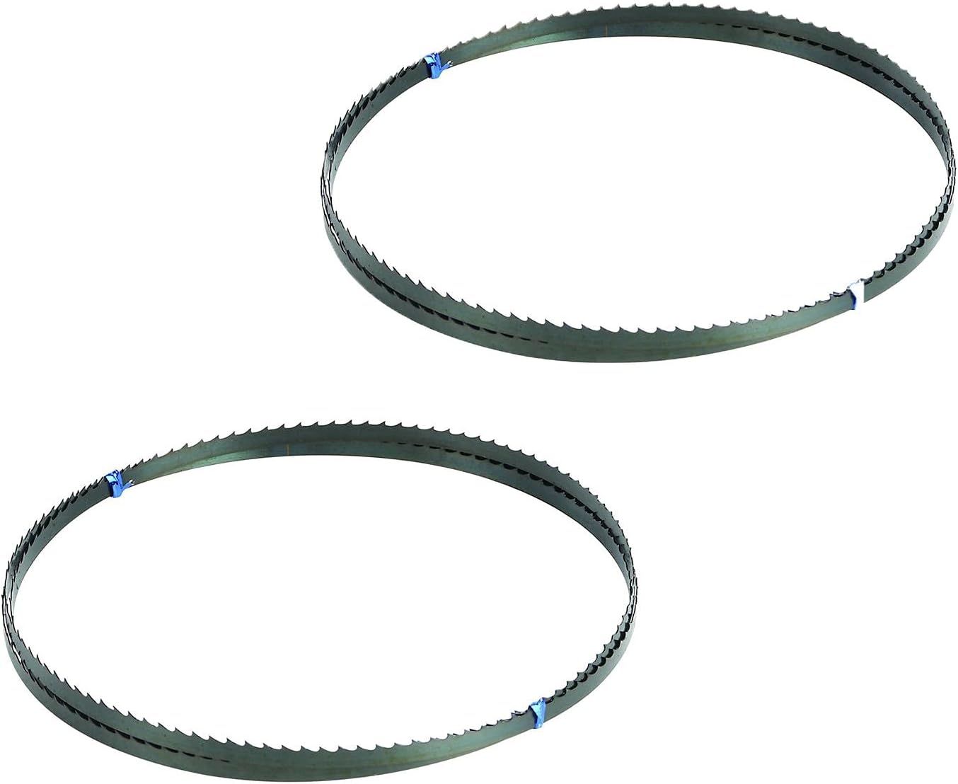 Dapetz 1425mm (56") Bandsaw Blades 6 Tpi For Cutting Metal Plastic Wood 2 Pack