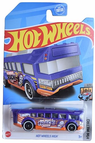 Hot Wheels High HW Metro 1/10 Purple 53/250 miniatura 1
