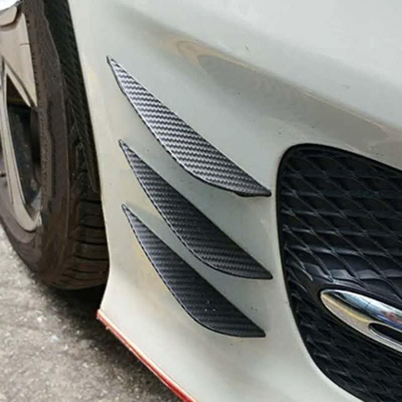 Car Front Bumper Splitter Canard Diffuser Fin For Hyundai Ix35 IX45 IX25 I20 I30 Sonata Verna Solaris Elantra Accent,Car Front Blade Trim Bumper Cover Side Spoiler Air Body Kit