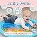 SplashEZ Lights Up Tummy Time Water Mat for Babies, 30