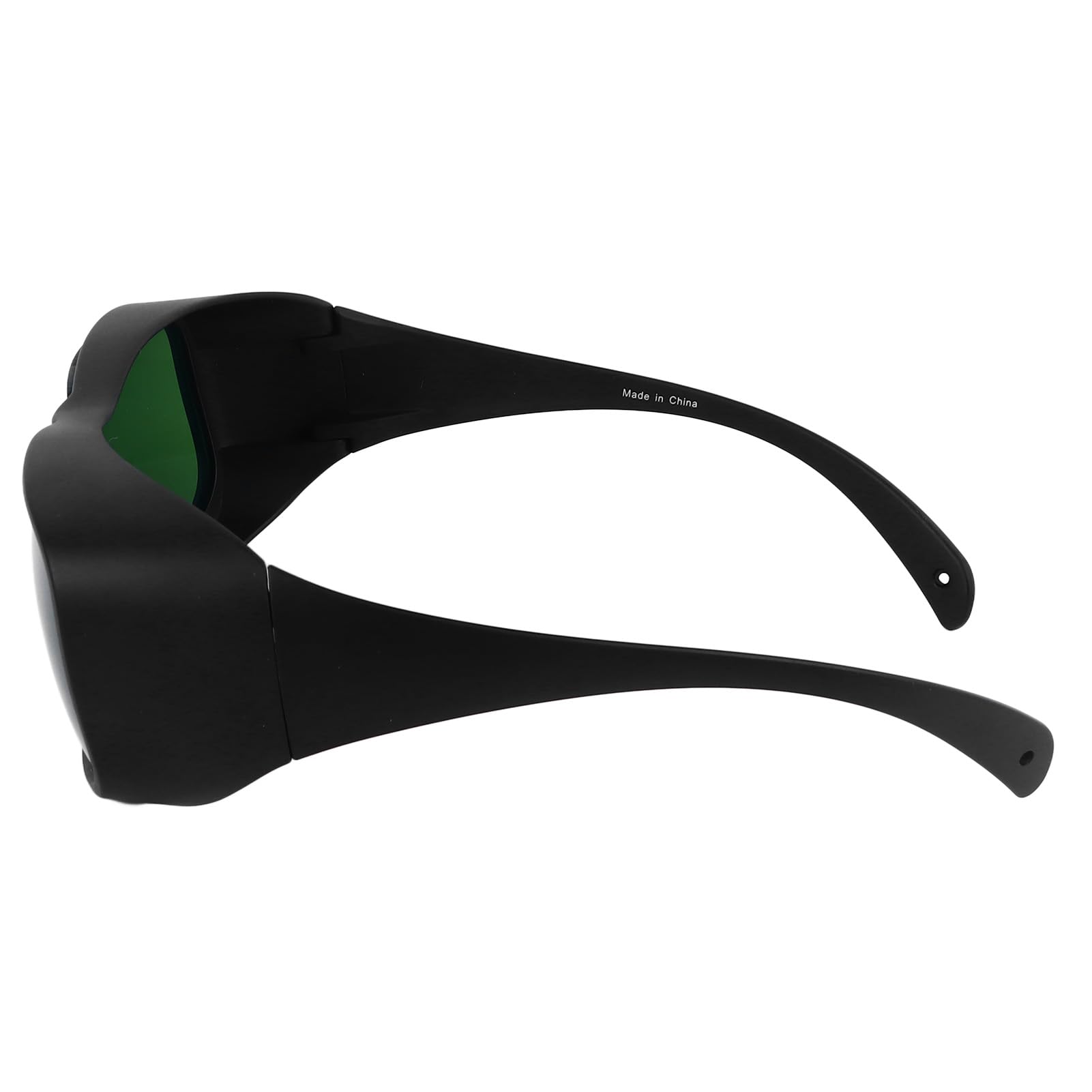 Laserowe Okulary Ochronne 1064nm Wysoka przepuszczalność Antylaserowa Ochrona Oczu dla Urządzenia OPT Beauty TR90 Materiał Czarna Ramka Zielona Soczewka OD4, do Zabiegów Upiększających
