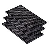 Photo Gallery ciciing 3 tappetini da bar 30 x 15 cm, in gomma, per scolapiatti, per caffè, troppopieno, ad asciugatura rapida, per bar, cucina, caffetteria, ristoranti, banconi (nero) Photo Gallery ciciing 3 tappetini da bar 30 x 15 cm, in gomma, per scolapiatti, per caffè, troppopieno, ad asciugatura rapida, per bar, cucina, caffetteria, ristoranti, banconi (nero)