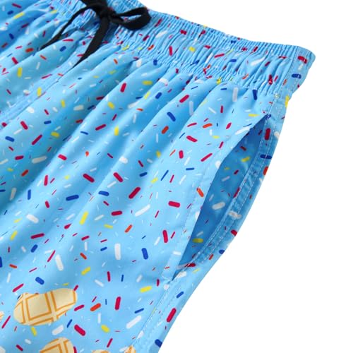 westwolf Men Swim Trunks 5.5 Inch Board Shorts 2 in 1 Swimwear with Compression Liner3