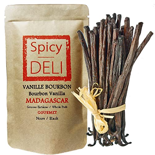 7 Gousses de Vanille Noire « Dessert » de Madagascar