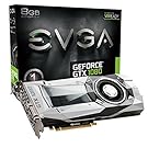 EVGA GeForce GTX 1080 Founders Edition, 8GB GDDR5X, LED, DX12 OSD Support (PXOC) Graphics Card 08G-P4-6180-KR