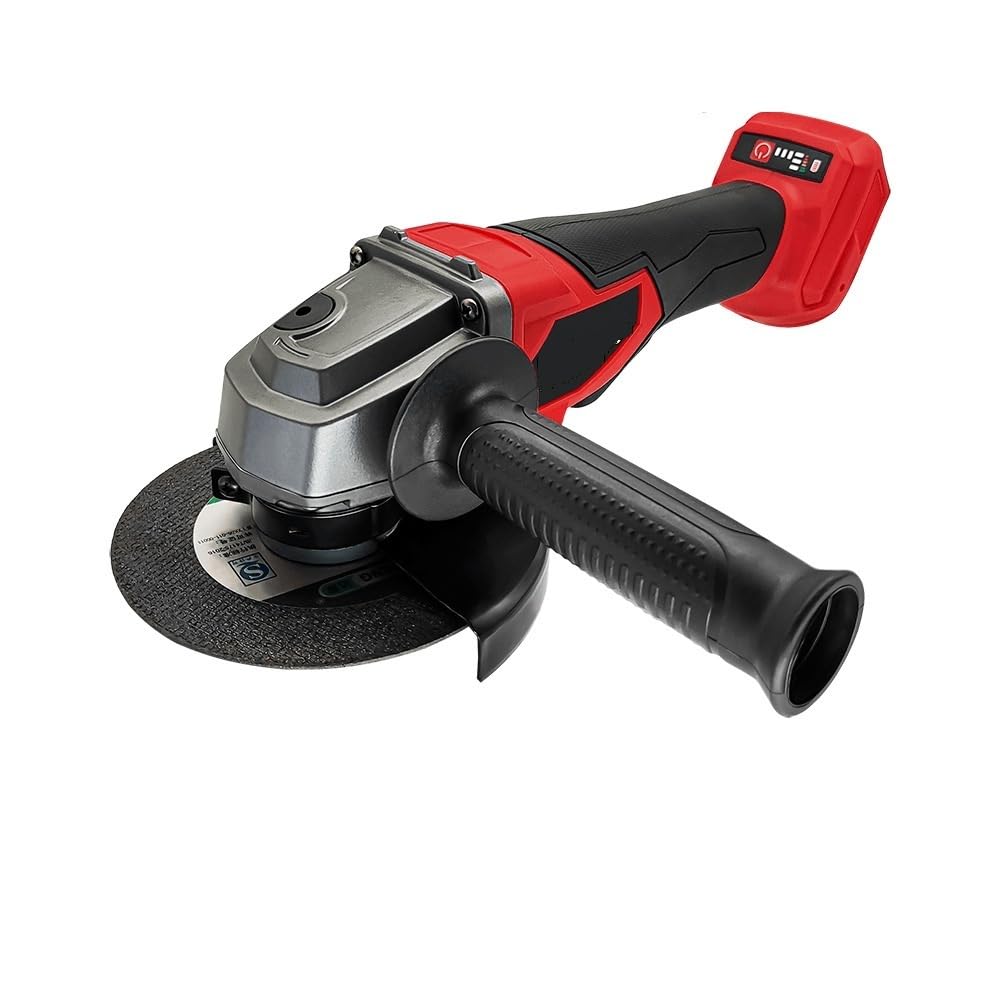 Ewsdsfs Without Battery 125Mm M14 Brushless Electric Angle Grinder Variable Speed Cutting Machine Grinding Power Tool For 18V Battery(No Battery)
