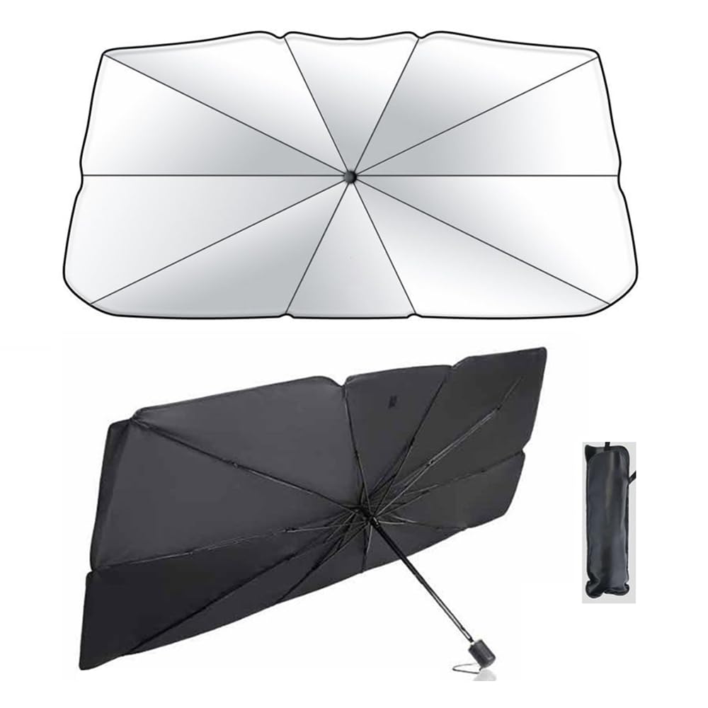 BTRAP Parasol Coche Parabrisas Delantero, para Toyota C-HR 2019-2024 Parasol Parasol de Coche con Protección Plegable
