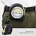 HEIKIO Measuring Tape 33 Feet(10M), Double-Sided Metric and Inch Scale with Fractions, Retractable Tape Measure with Double Stop Buttons and Magnetic Hook