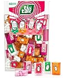 TicTacs Travels Mini Packs - 60 Individual Assorted Refreshing Candy Mini Boxes - Mint, Orange, Sweet Strawberry & Sour Strawberry Candy Treats, Party Favors - Bulk Candy