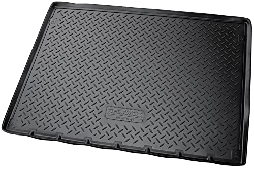 Recambo Alfombrilla de goma para maletero de calidad prémium apta para BERLINGO II, Partner Tepee | Combi, 5 plazas, 2008 18, ajuste perfecto con borde