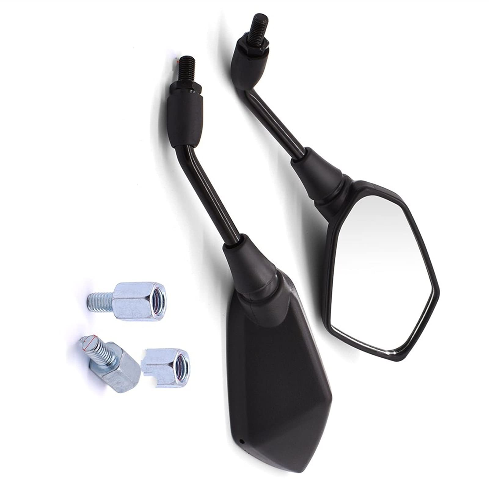 Rétroviseurs Moto Convexe Arrière 10mm 8mm Compatible Yamaha WR - 8