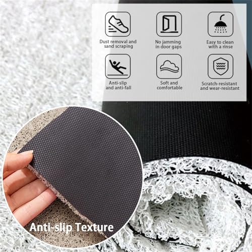 Paillasson extérieur entrée tapis intérieur attrape-poussière - 3