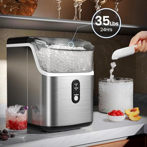 Crzoe JX-15NB-SL Nugget Ice Makers Countertop thumb #2