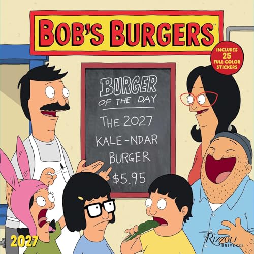 Bob's Burgers 2027 Wall Calendar