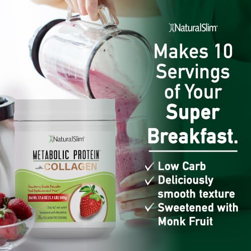 NaturalSlim Metabolic Protein Collagen Peptides Shake
