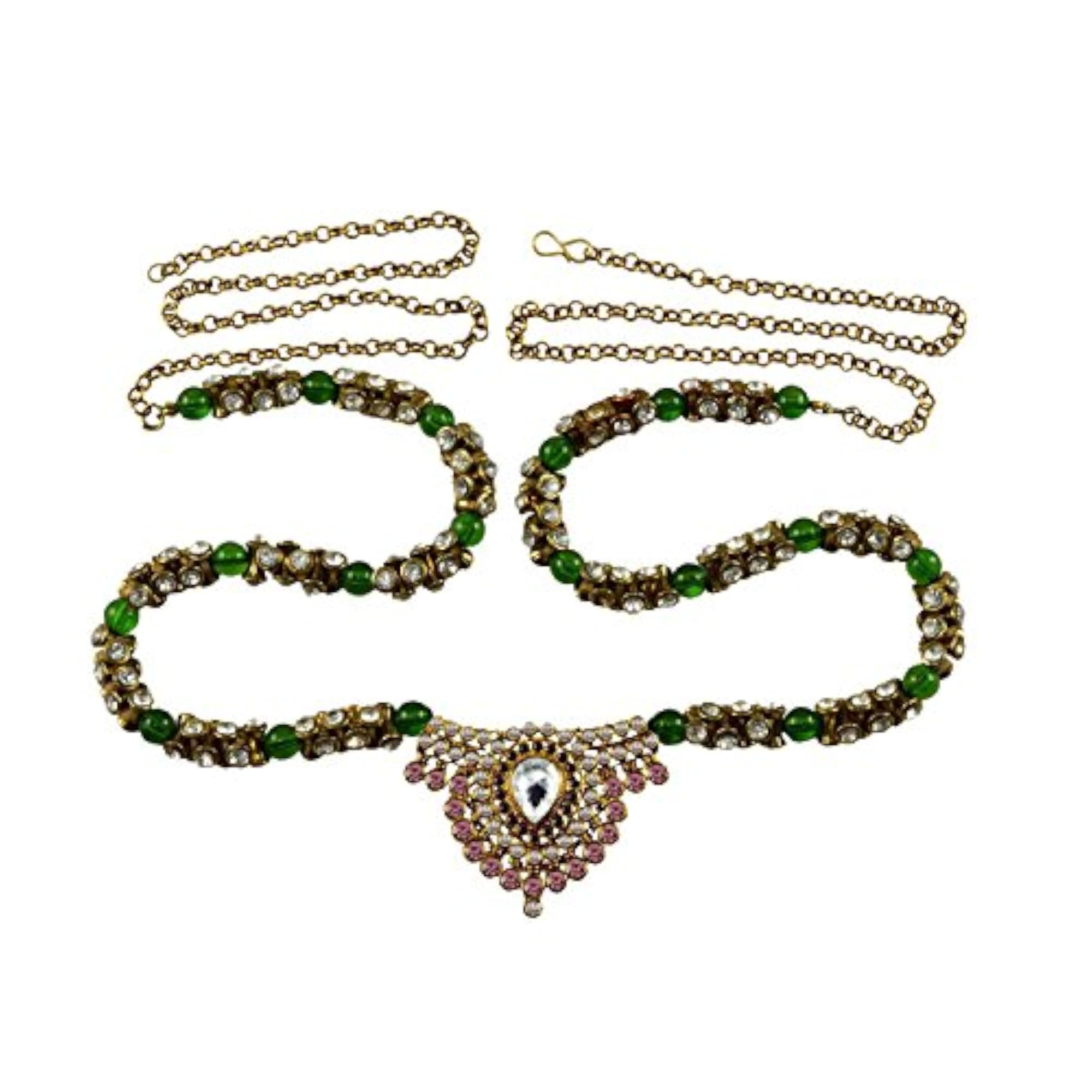 Women's Multi-Colour Belly Chain, Chic Body Accessory